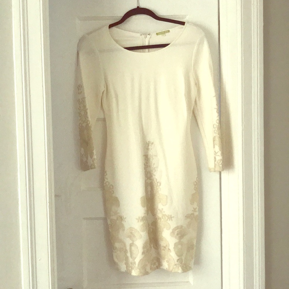 Gianni Binni bodycon white dress